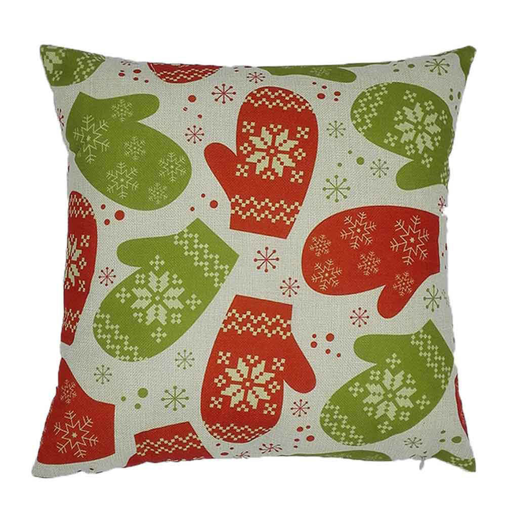 Xmas Christmas Sofa Bed Home Decoration Festival Pillow Case Cushion Cover