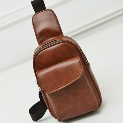 Ulrica High Quality Mens Chest Bag,Black Yellow Brown Crossbody bag Shoulder bag Waist Bag, Famous brand Fast Shipping