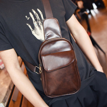 Ulrica High Quality Mens Chest Bag,Black Yellow Brown Crossbody bag Shoulder bag Waist Bag, Famous brand Fast Shipping