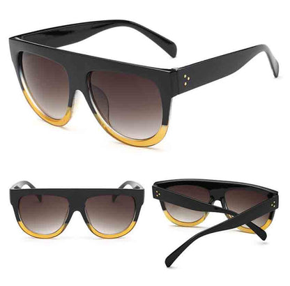 Men Women Square Vintage Mirrored Sunglasses Eyewear Outdoor Sports Glasse