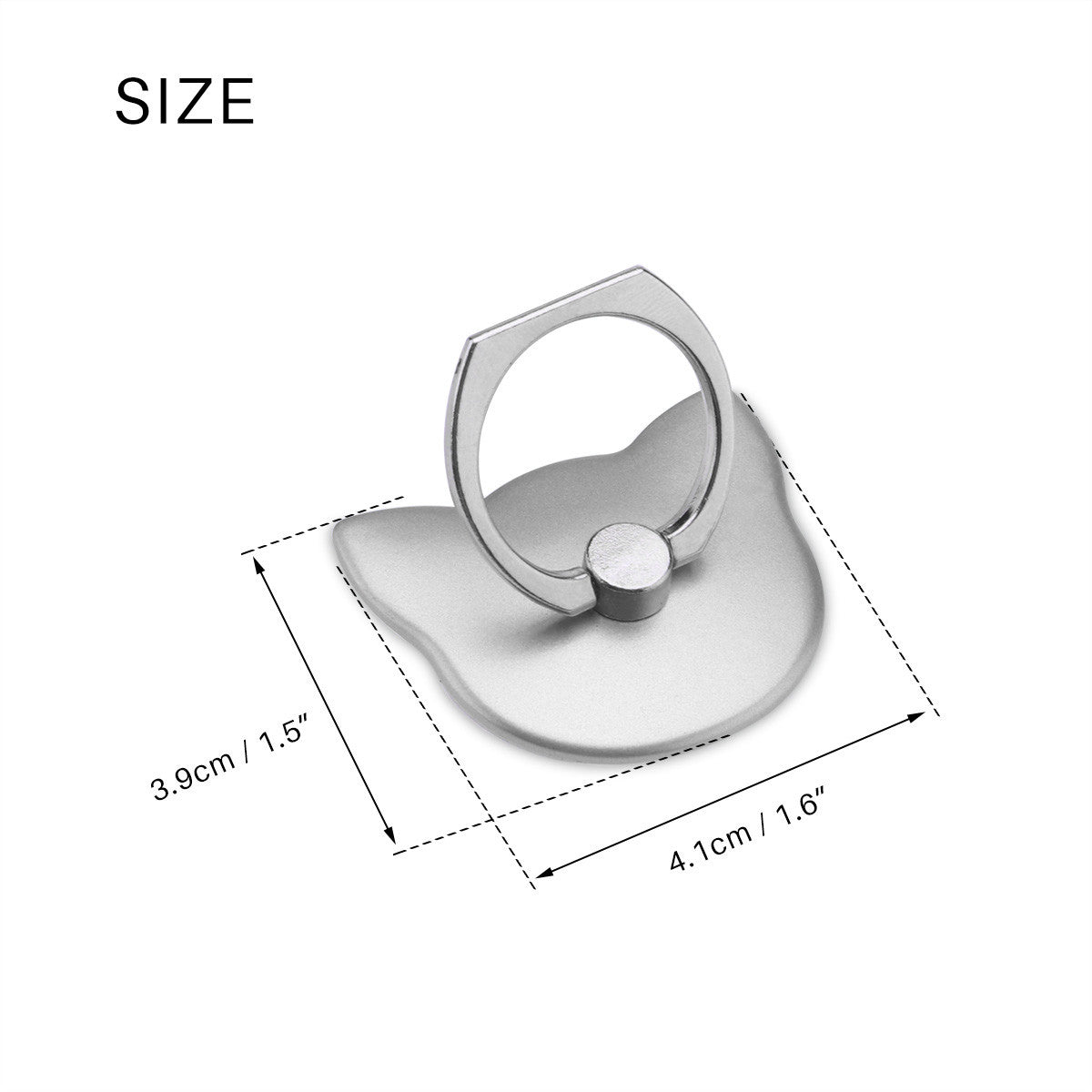 Hand-Painted Pattern Finger Grip Phone Holder Mount Universal 180 Degree Finger