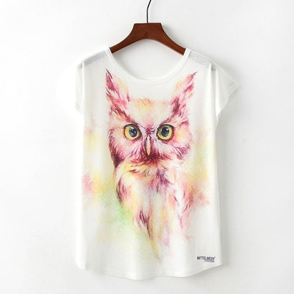 KaiTingu Summer Novelty Women T Shirt Harajuku Kawaii Cute Style Nice Cat