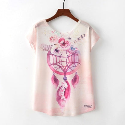 KaiTingu Summer Novelty Women T Shirt Harajuku Kawaii Cute Style Nice Cat