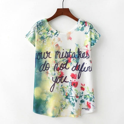 KaiTingu Summer Novelty Women T Shirt Harajuku Kawaii Cute Style Nice Cat