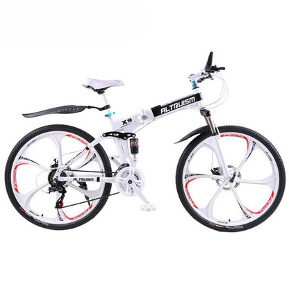 Hot Sale Altruism Mountain Bikes 26-Inch Steel 21-Speed Bicycles X9 Dual Disc Brakes Variable Speed