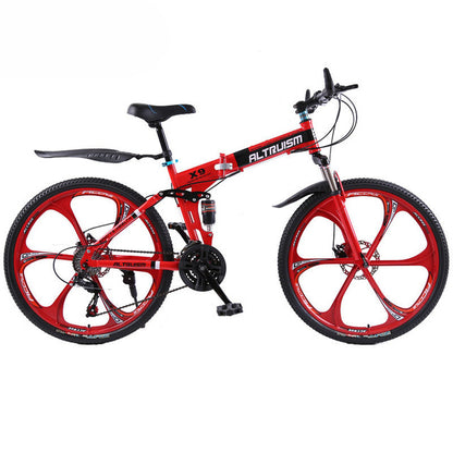 Hot Sale Altruism Mountain Bikes 26-Inch Steel 21-Speed Bicycles X9 Dual Disc Brakes Variable Speed