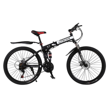 Hot Sale Altruism Mountain Bikes 26-Inch Steel 21-Speed Bicycles X9 Dual Disc Brakes Variable Speed