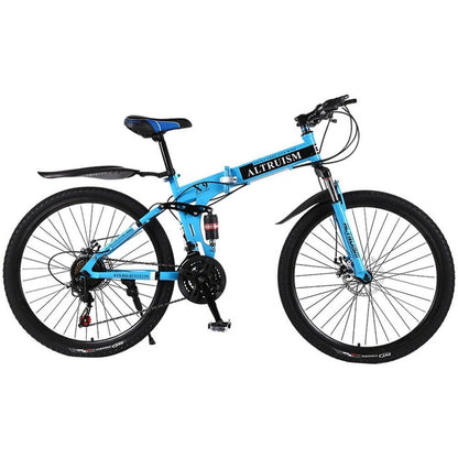 Hot Sale Altruism Mountain Bikes 26-Inch Steel 21-Speed Bicycles X9 Dual Disc Brakes Variable Speed
