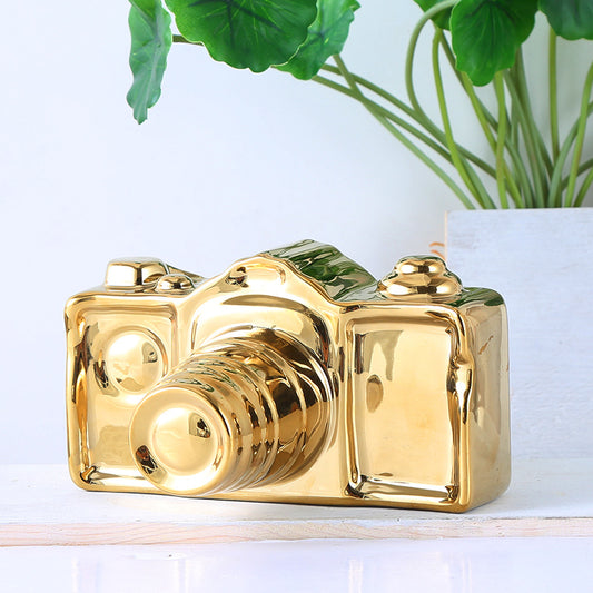 Minimalist ceramic camera ornaments Home Furnishing