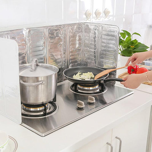 Aluminium Oil Splash Screen Kitchen Cooking Frying Pan Oil Splatter Screen Cover Anti Splatter