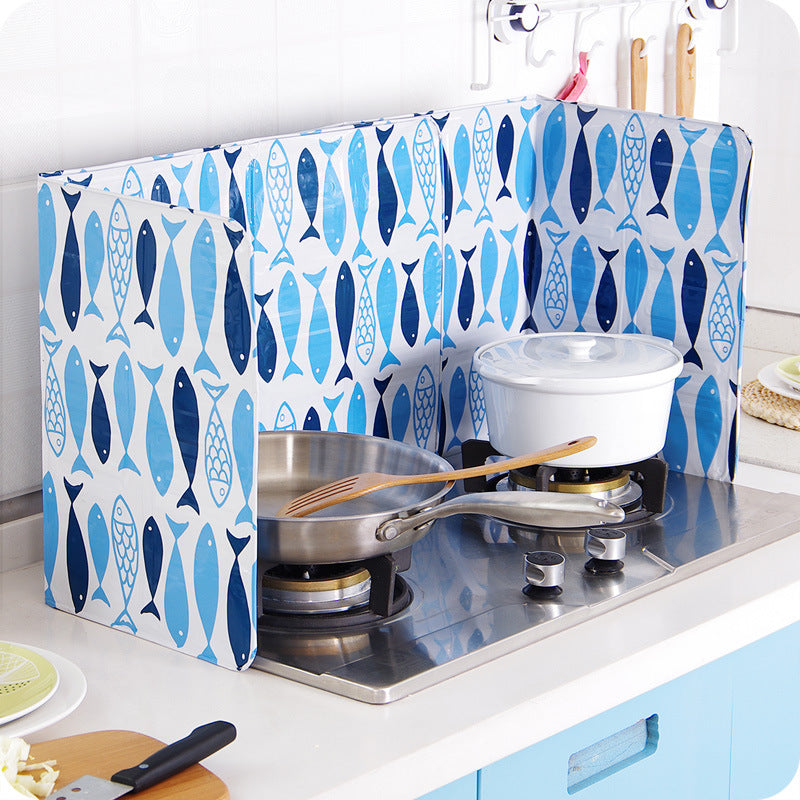 cooking plate stove kitchen grease Oil splash baffle Anti Splatter Shield
