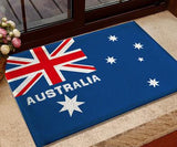 Entrance Doormat National Flag USA/UK Memory Foam Bathroom Rugs and Carpets Australia Canada Flag Floor Mats 40*60cm Non-slip