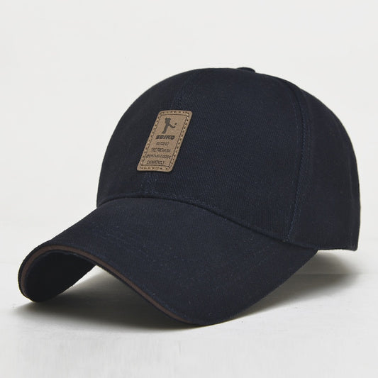 AUTUMN Golf Logo Cotton Baseball Cap Sports Golf Snapback Outdoor Simple Solid Hats