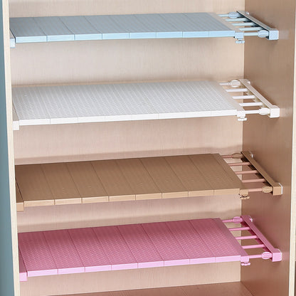 Adjustable Closet Organizer Storage Shelf Wall Mounted Kitchen Rack Space Saving