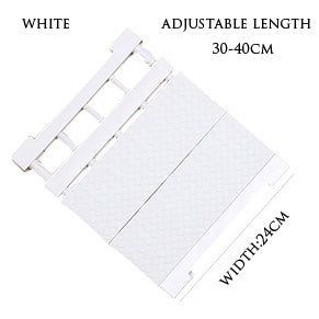 Adjustable Closet Organizer Storage Shelf Wall Mounted Kitchen Rack Space Saving