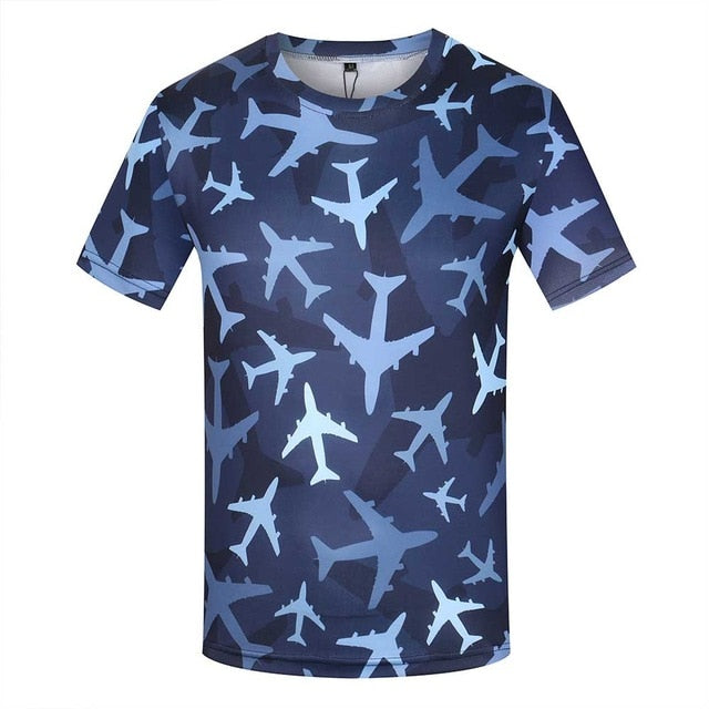 KYKU Brand World Map T-shirt Funny T Shirts Summer Fashion Anime Tshirt 3D T Shirt Mens