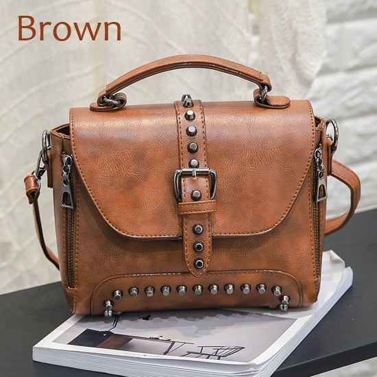 ZMQN Crossbody Bags For Women Messenger Bags 2018 Vintage Leather