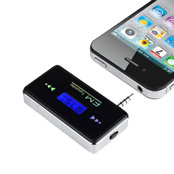 iPhone and Smartphone Car Stereo Wireless FM Transmitter Shopy Max