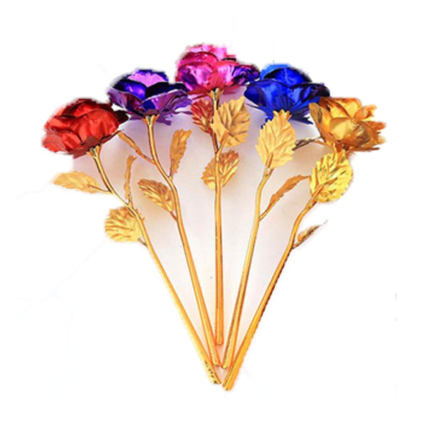 24K Forever Gold Plated Rose - Assorted Colors – Shopy Max