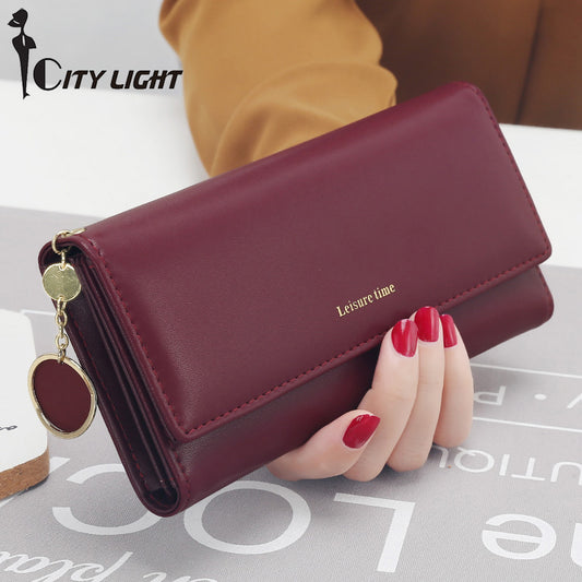 New Fashion Women Wallets Long Style Multi-functional wallet Purse.