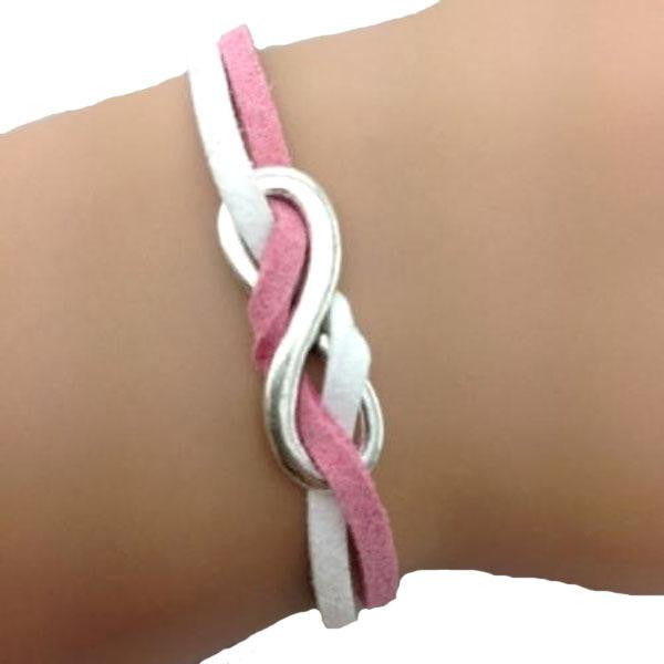 Double Band Infinity Bracelet