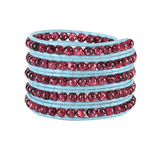 Galaxy Marble Wrap Bracelet