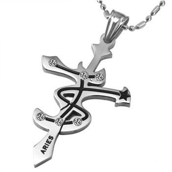 Titanium Zodiac Sign Pendants