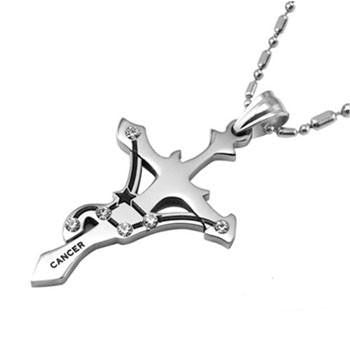 Titanium Zodiac Sign Pendants