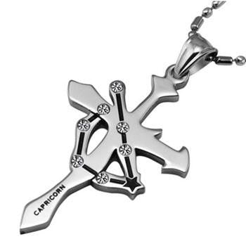 Titanium Zodiac Sign Pendants