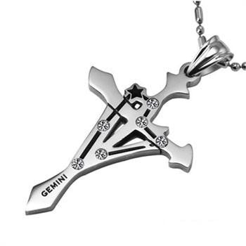Titanium Zodiac Sign Pendants