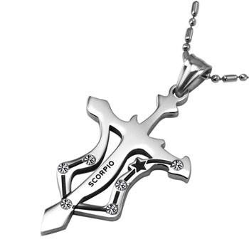 Titanium Zodiac Sign Pendants