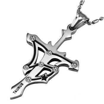 Titanium Zodiac Sign Pendants