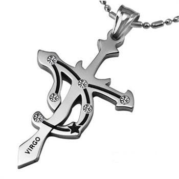 Titanium Zodiac Sign Pendants