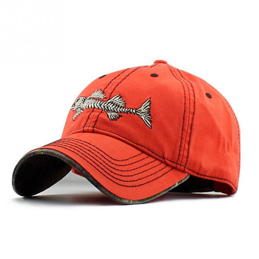 High quality 100% pure cotton unisex casual brand baseball hats men's outdoor exercise sports fish baseball caps snapback hat 21