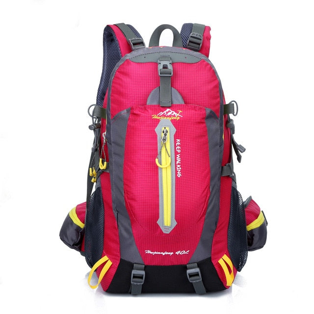 Waterproof Climbing Backpack Rucksack 40L Outdoor Sports Bag Travel Backpack