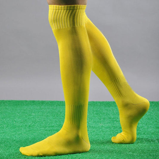 Men Sport Football Soccer Long Socks Over Knee High Sock Baseball Hockey