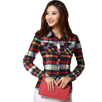 camisa feminina blouse blusas women blouses blusa feminino shirt 2016 plaid chemise