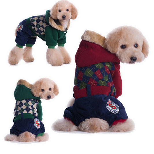 S-XXL High quality Autumn Winter Pet Dog Coat And Jacket Clothes for Small Medium - Shopy Max