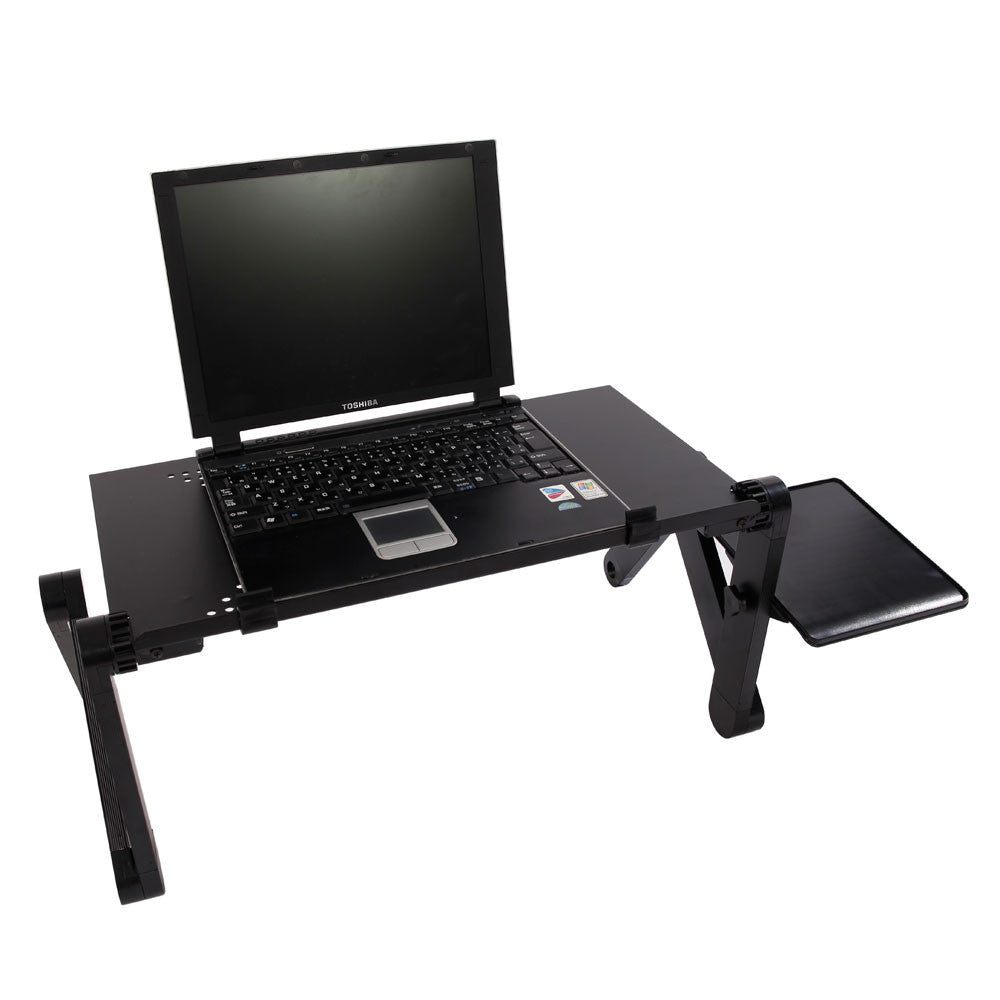 360 Adjustable Laptop Notebook Desk Table Stand Bed Tray foldable