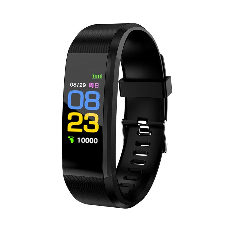 ID115plus Smart Bracelet Smart Band Blood Pressure Heart Rate Monitor Fitness Tracker Smart Watch
