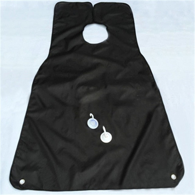 Pongee Beard Care Shave Apron Bib Trimmer Clean Male Facial Hair Cut Cape