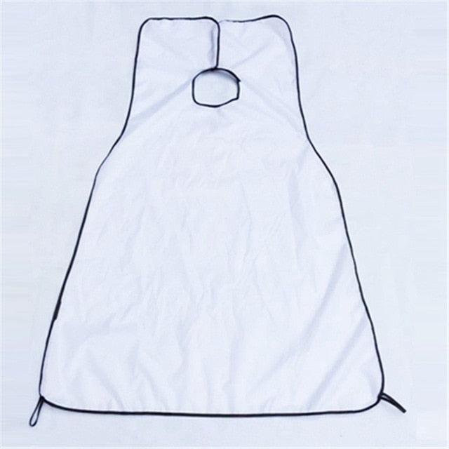Pongee Beard Care Shave Apron Bib Trimmer Clean Male Facial Hair Cut Cape