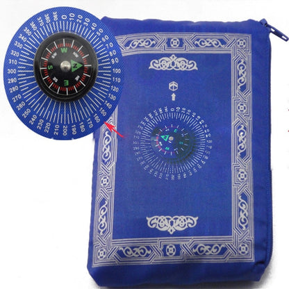 Muslim Prayer Rug Polyester Portable Braided Mats Simply