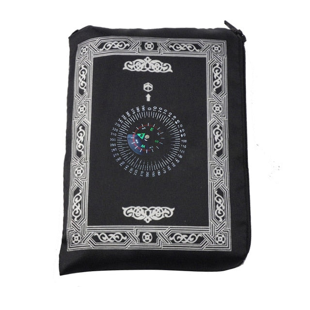 Muslim Prayer Rug Polyester Portable Braided Mats Simply