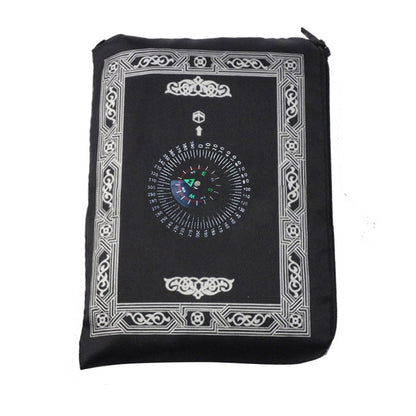Muslim Prayer Rug Polyester Portable Braided Mats Simply