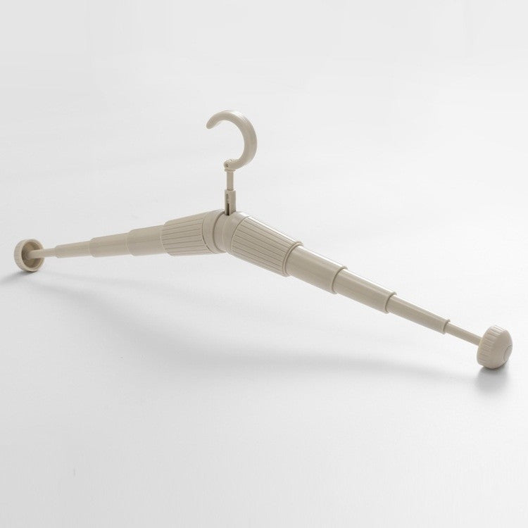Portable retractable travel hanger non-slip hanger, detachable
