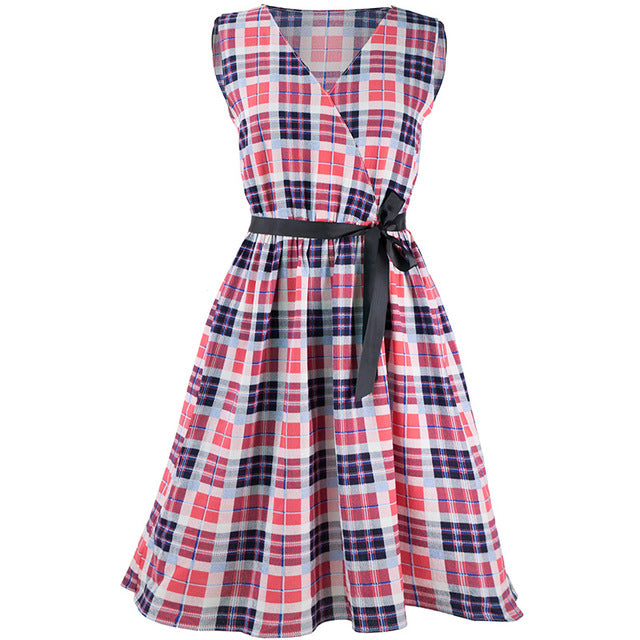 JAPPKBH Summer Autumn Women Dress New Elegant Sweet Print Floral Deep