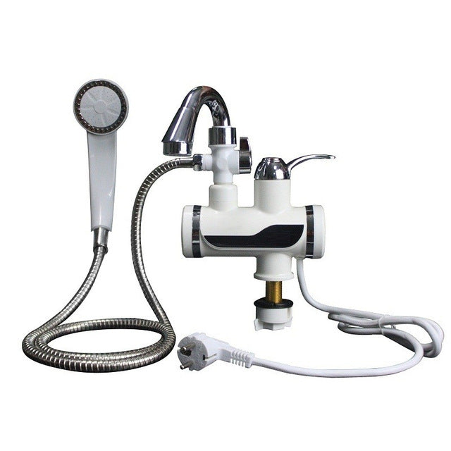 3000W Temperature Display Instant Hot Water Tap Tankless Electric