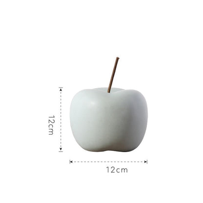 Nordic Creative Ceramics Apple Decoration Simple Living room TV cabinet