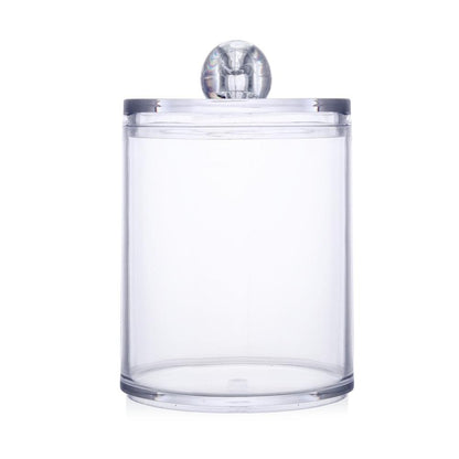 Storage Box For Cotton Swab Cosmetics Jewelry Cotton Rod Plastic Storage Container With Lid